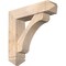 Ekena Millwork Legacy Arts and Crafts Smooth Bracket w/ Offset Brace, Douglas Fir, 7 1/2"W x 30"D x 30"H BKT0806X30X30LEC03SDF - alternate 1
